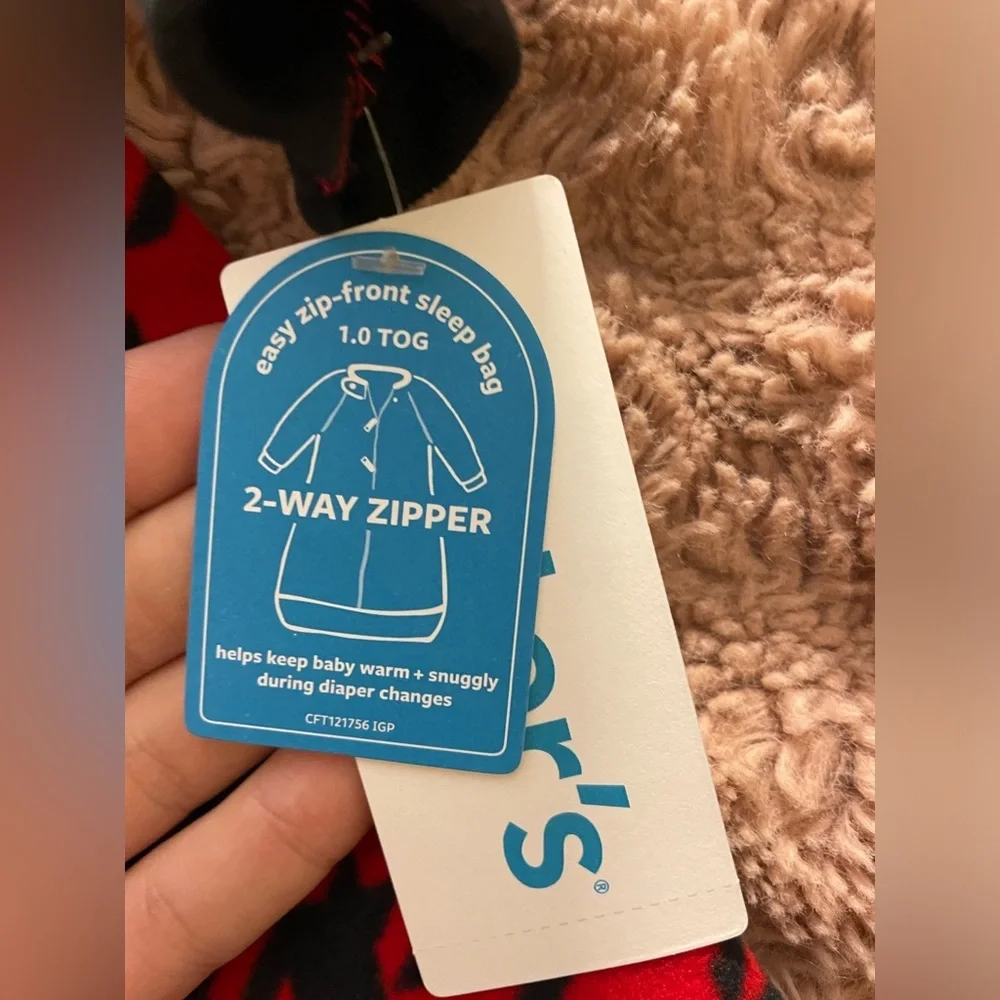 NWT Carter’s Two Way Zipper Sleep Sack